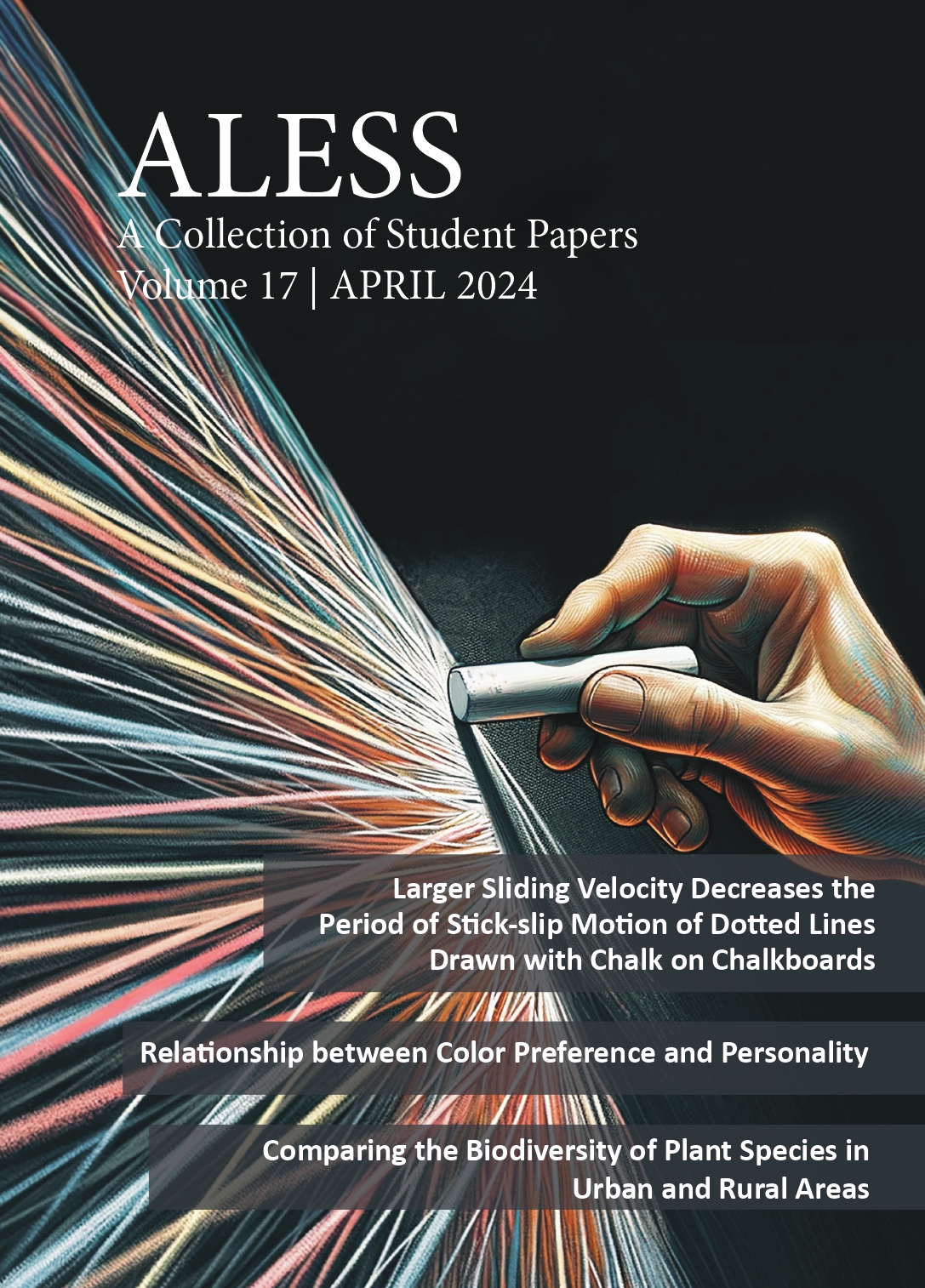 「ALESS: A Collection of Student Papers」の表紙